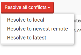 Figure 7. Studio. resolve_conflicts_options.