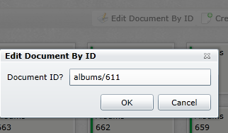 Editing the Document Id