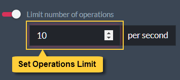 Patch Operations Limit