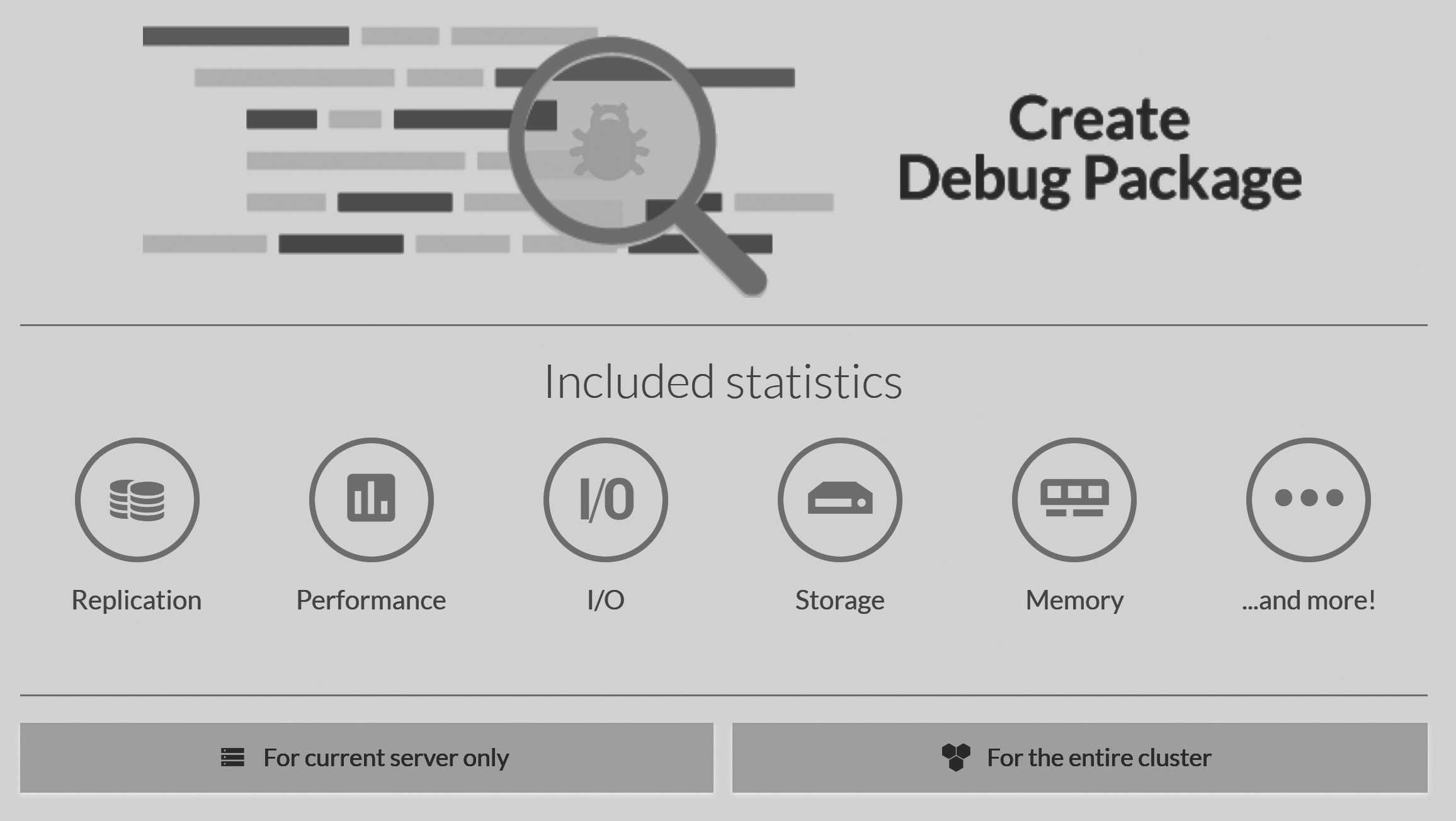 The Debug Info package gives us access to all the RavenDB debug endpoints.