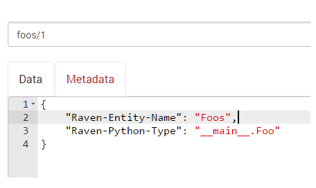 Metadata
