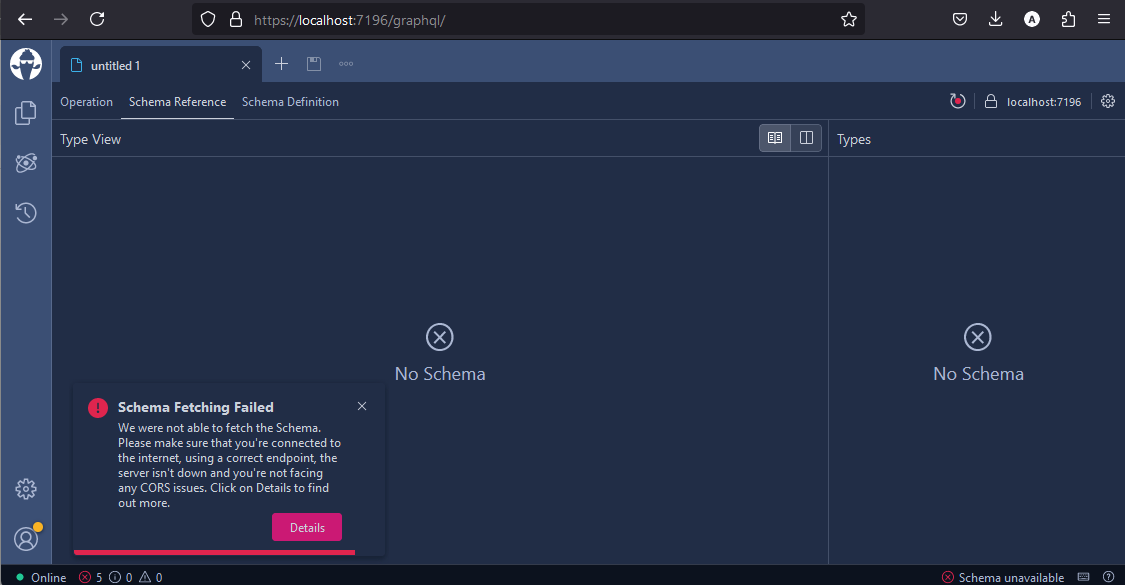 Banana Cake Top UI - initial view